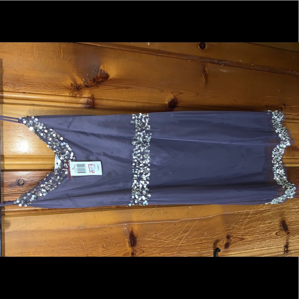To The Max purple sequined dress